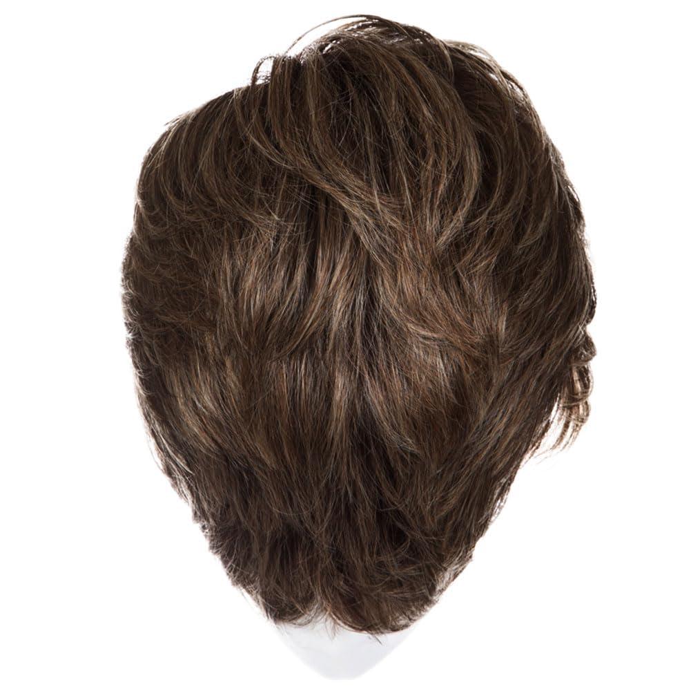 Hair u wear Raquel Welch On The Cover Short Pixie Cut Wig With Texture and Soft Waves, Average Cap Size, RL4/10SS Iced Java