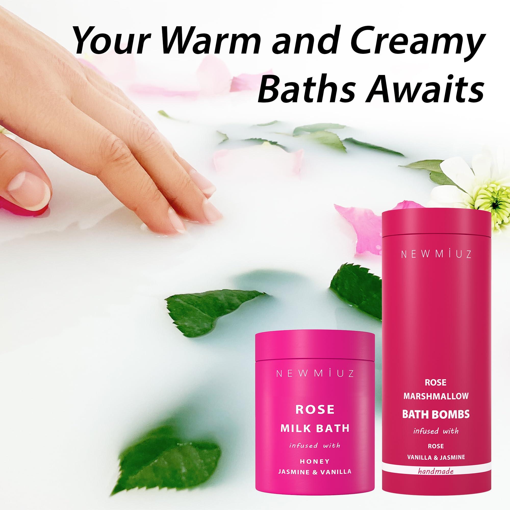 New Miuz Luxury Romantic Bath Set Gifts for Women and Men - Pack of 3