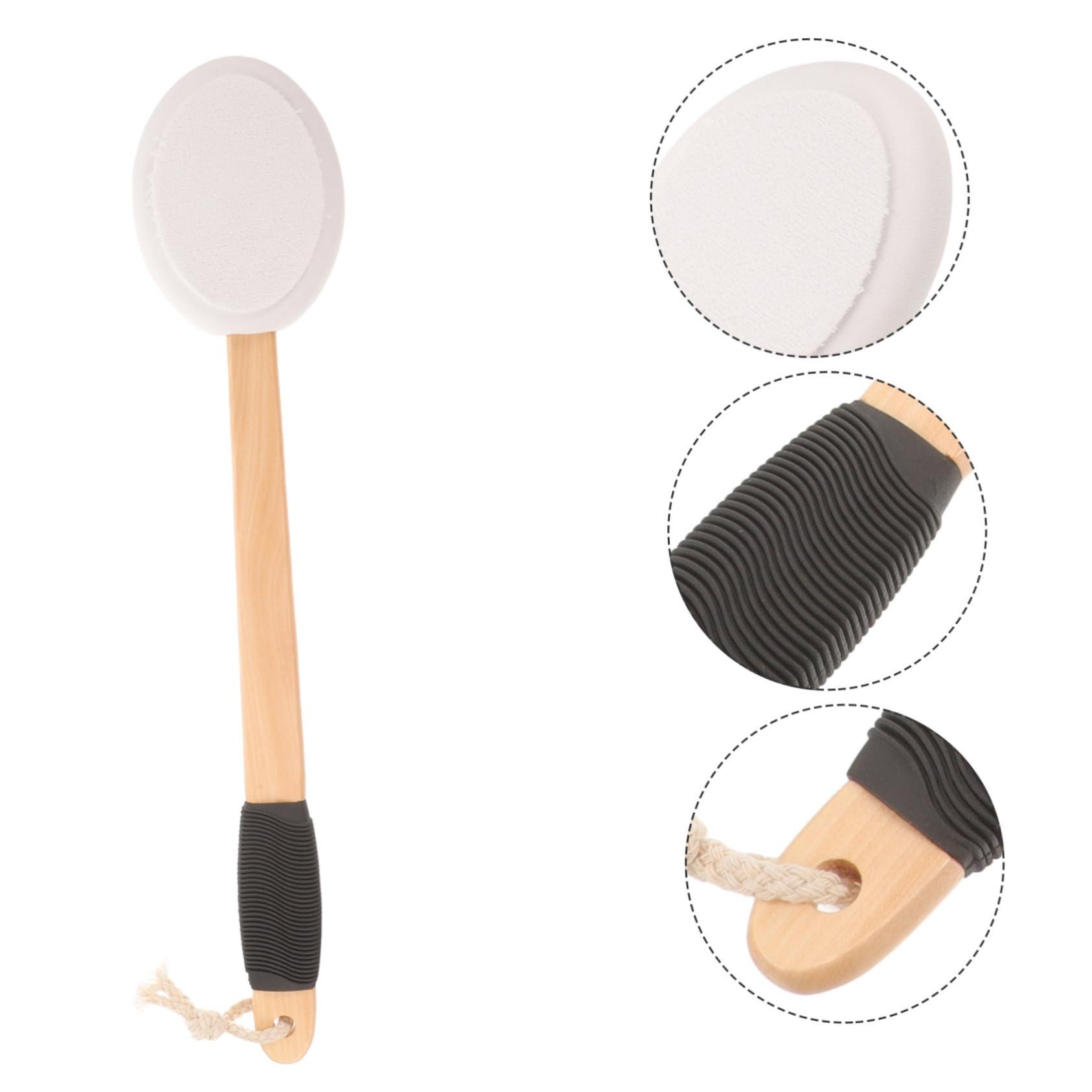 Beavorty Beavorty Bath Brush with Long Handle Bath Body Anti Gentle Skin Body Wash Over Duster Bath for Shower Simple Tan Removal Dishwashing Body Scrub Catcher Bathroom Face Net Sponge
