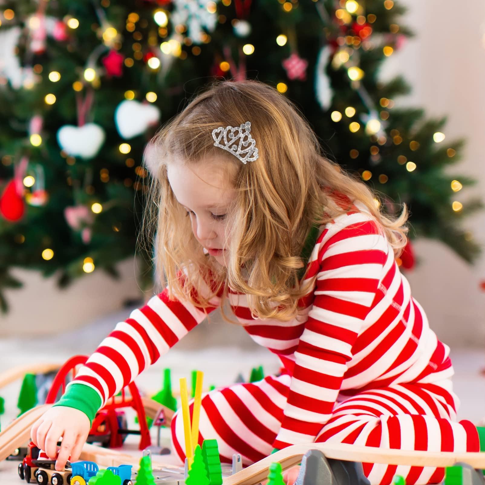 Lurrose Lurrose 4 Pcs Mini Tiara Hair Comb Princess Tiara Comb Princess Comb Shiny Rhinestone Tiara Crystal Rhinestone, Tiara Crystal Headband for Girls