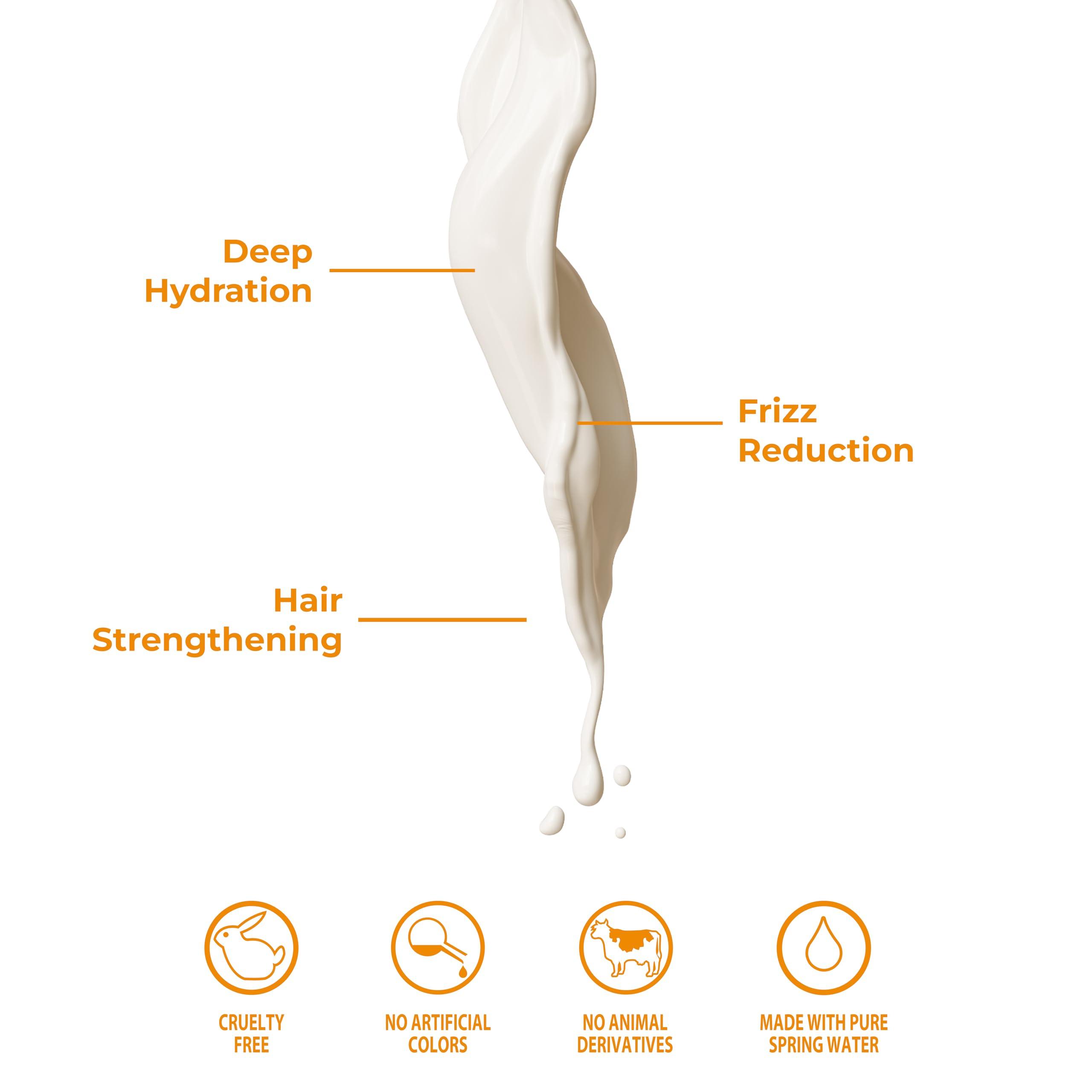 Bioland Bioland Coconut Milk Conditioner - Ultra-Nourishing Conditioner for Curly & Dry Hair - 13.53 fl oz (400mL)