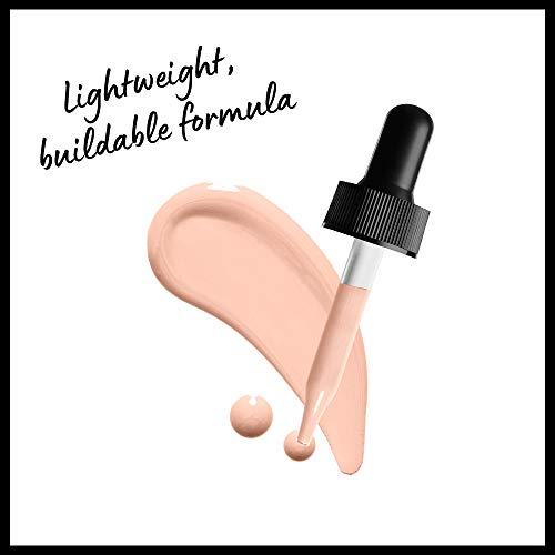 NYX PROFESSIONAL MAKEUP NYX PROFESSIONAL MAKEUP Total Control Pro Drop Foundation, Skin-True Buildable Coverage - Light Porcelain