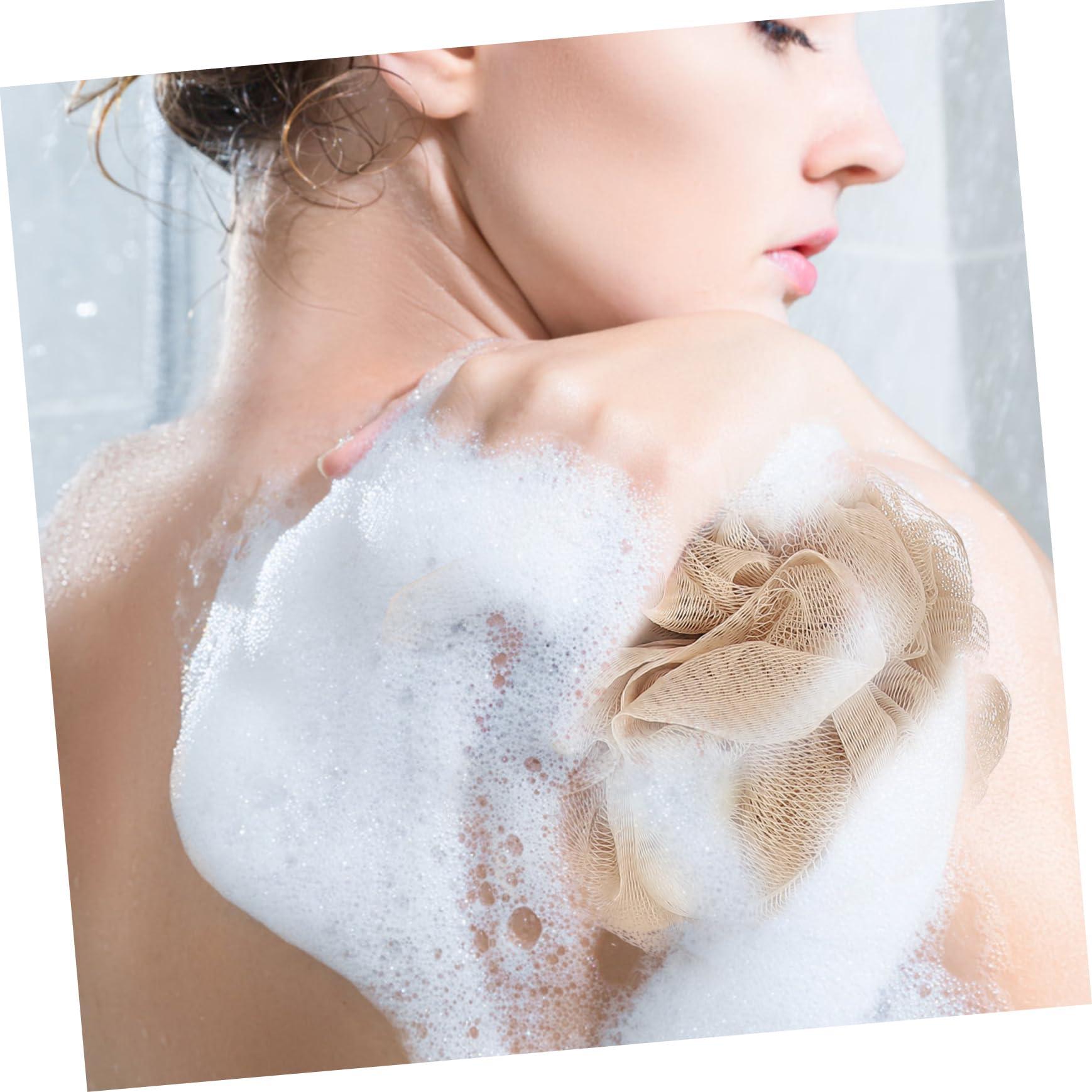 Beavorty Beavorty 4pcs Bath Cleaning Sponges Scrubber Bath Sponge Loofah Cleaning Supplies Body Wash Sponge Shower Supply Bathroom Supplies Exfoliating Bathing Balls Bath Supply or