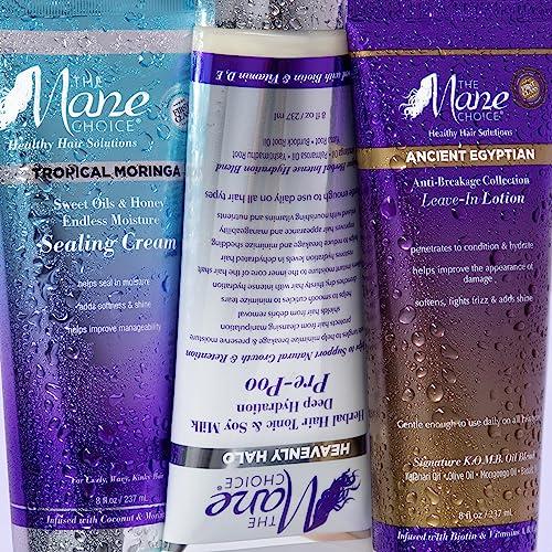 The Mane Choice THE MANE CHOICE - Tropical Moringa Sweet Oil & Honey Endless Moisture Sealing Cream, 8 Ounce