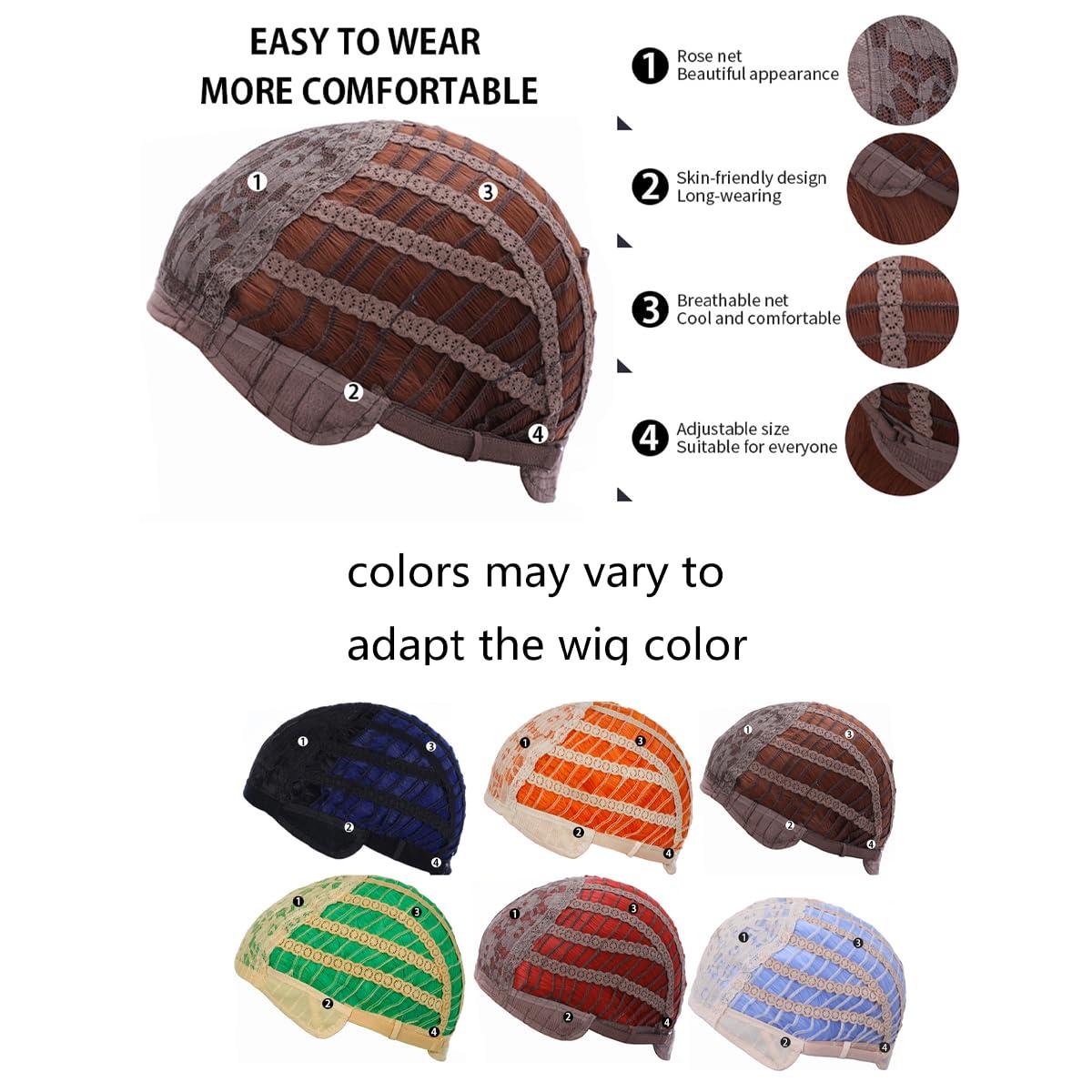 WTHCOS WTHCOS Dark Purple Long Curly Wavy Hair Wig for Women With Bangs Purple Wig Heat Resistant Synthetic Hair Wigs for Daily Use Cosplay Wig With Wig Cap