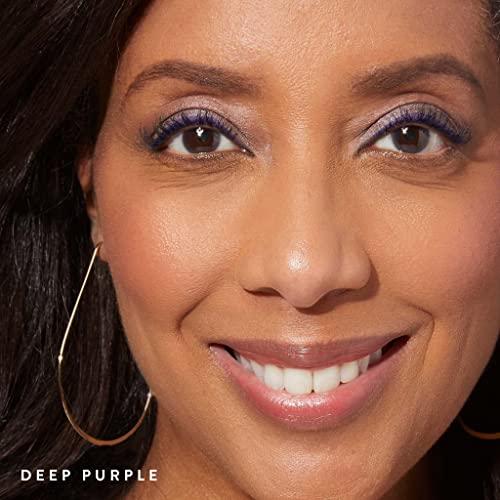 LAURA GELLER NEW YORK LAURA GELLER NEW YORK INKcredible Precise Gel Waterproof Smudge-proof Eyeliner Pencil with Built in Sharpener, Deep Purple + Blackbird (2 PC)