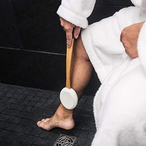 toem Toem Lotion Applicator for Back | Easy Reach | Self-Application of Cream Sunscreen Self Tanner | Includes 1 Applicator Handle, 4 Pads & 1 Hook (4 Pads)