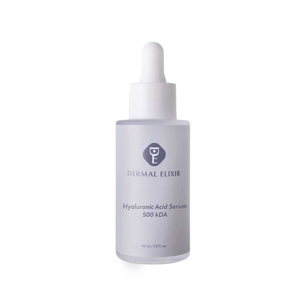 Dermal Elixir Dermal Elixir Hyaluronic Acid Serum 500 kDA 40ml hydration, improving skin elasticity and firmness, help reducing the appearance of fine lines and wrinles
