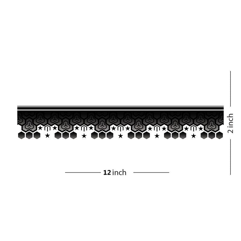 VOORKOMS Voorkoms Arrow Handband, wrist band tattoo Design Temporary Tattoo Waterproof for Men Boys Women, Girls Combo Pack of 7