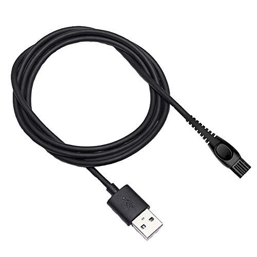 INVODA Shaver Power Cord for Philips-Norelco HQ8505 Norelco 7000 5000 3000 Series Shaver USB Charger Line 5V Replacement Charger Cord
