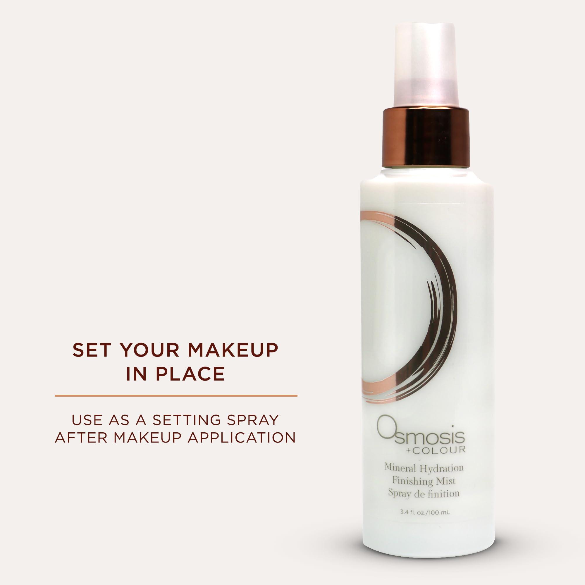 OSMOSIS Osmosis Mineral Hydration Finishing Facial Mist to Revive Skin Radiance, Makeup Setting Spray, 3.4 Fl Oz