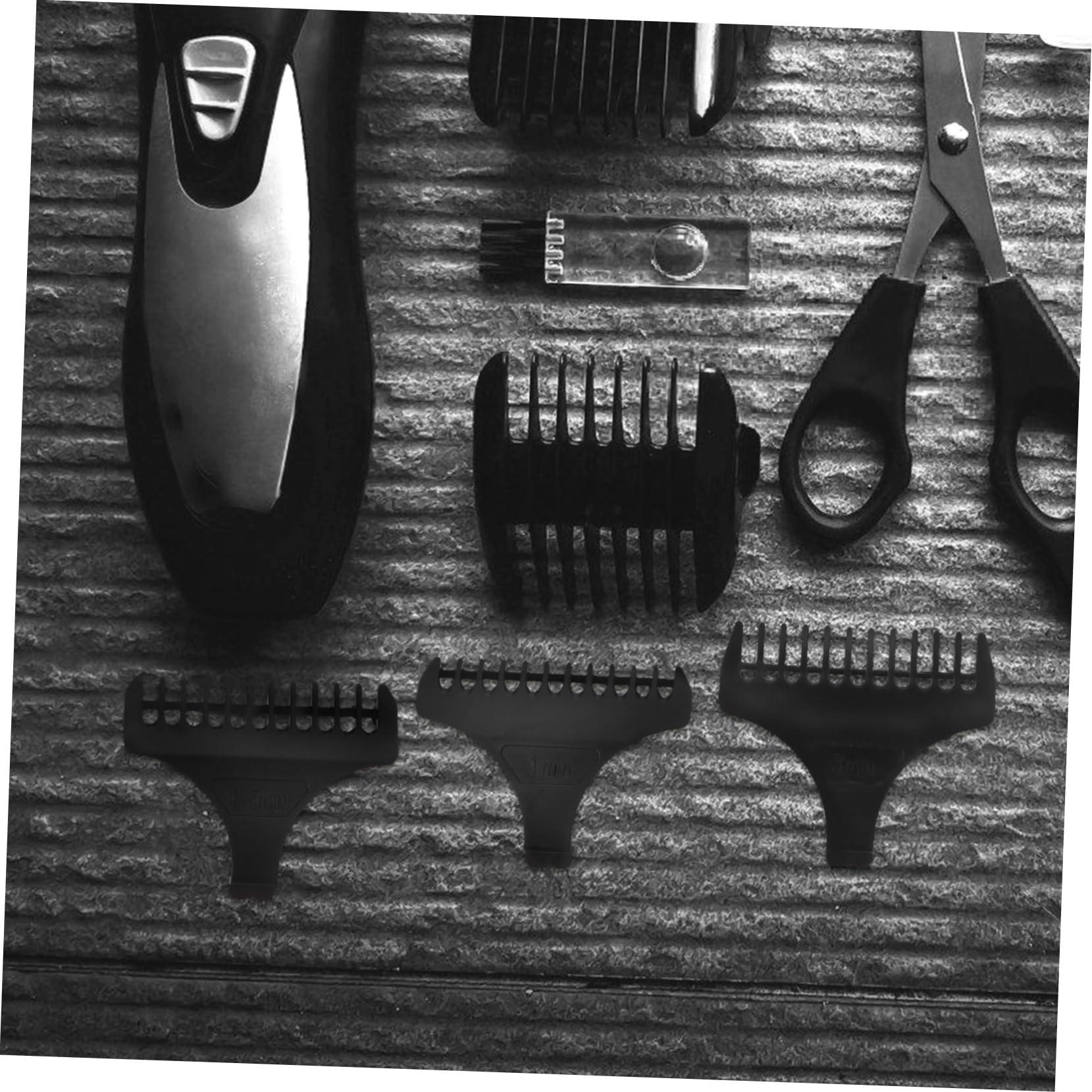 minkissy minkissy Convenient Hair Clipper Guards 1 Set 1.5mm 3mm 1mm Plastic for Accurate Trimming