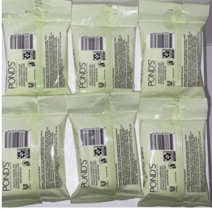 Pond's Ponds Make up Remover Facial Wipes 10 ct (6 pack)