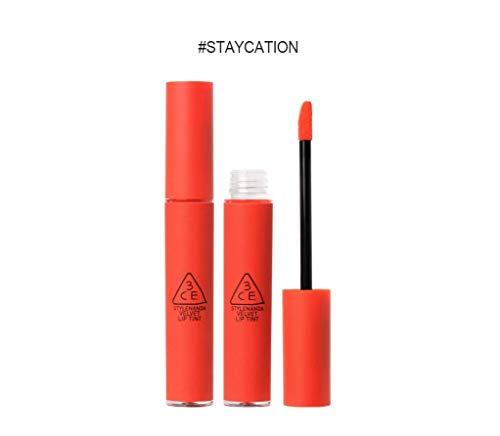 3CE 3ce Velvet Lip Tint,Long Lasting Soft Matte Lip Makeup Staycation 4g