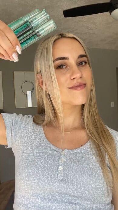 BABE ORIGINAL Babe Original Volumizing Eyebrow Filler For Thicker Brows - Tinted Brow Gel with Peptides & Biotin, Smudge Resistant Brow Mascara, Dark Brown