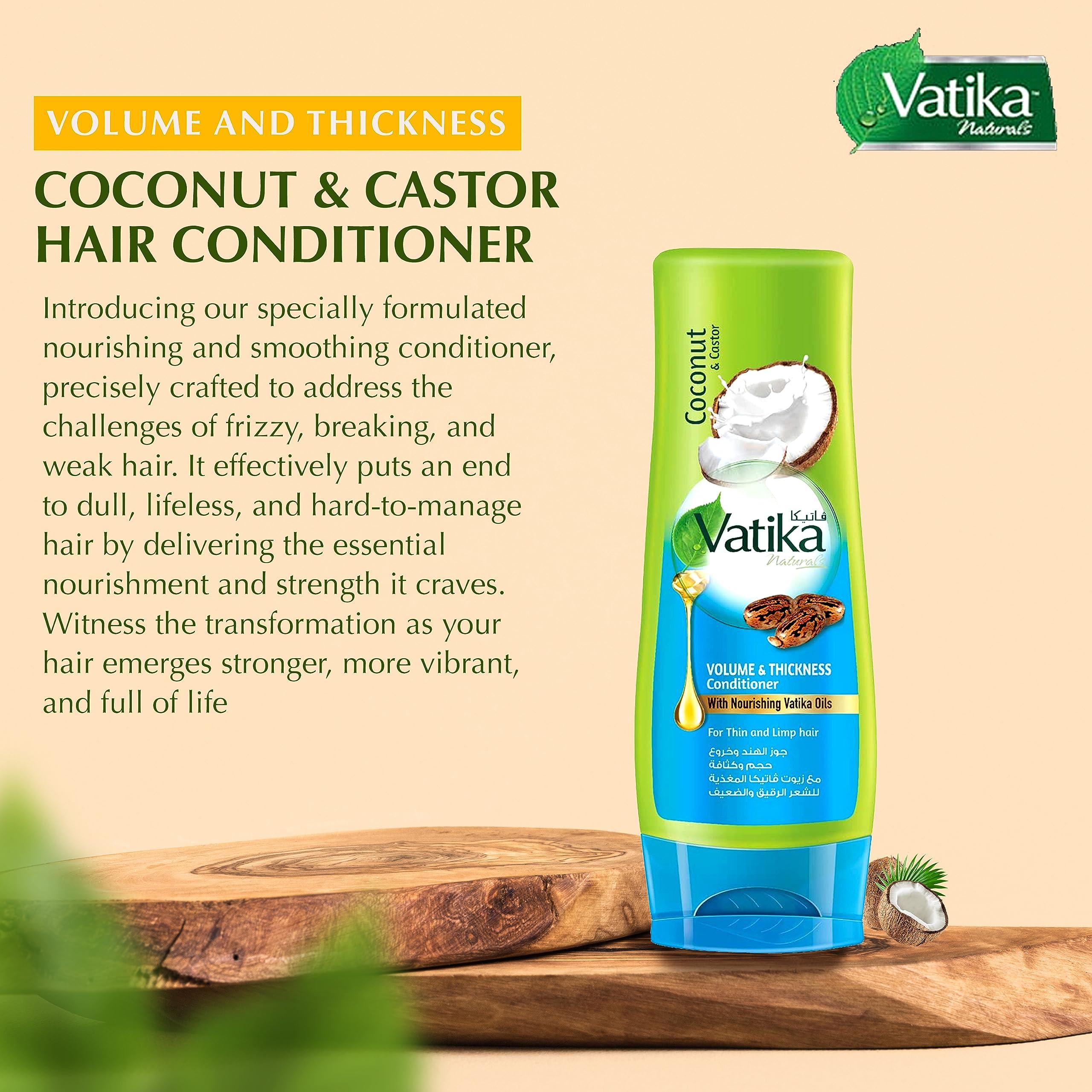Vatika Naturals Dabur Vatika Naturals Shampoo and Conditioner Set (Coconut)