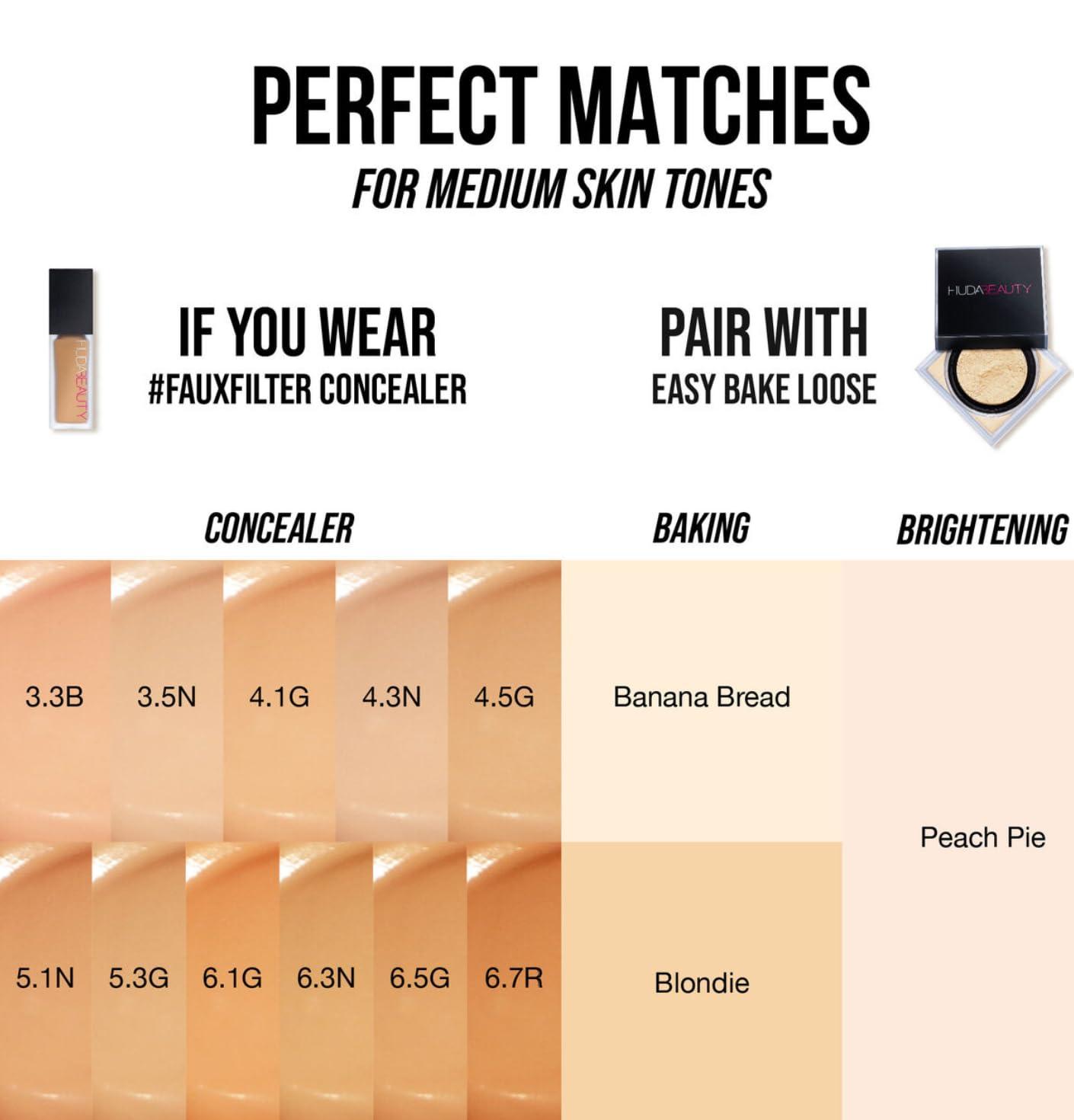 Huda Easy Bake Loose Baking & Setting Powder MINI - Blondie