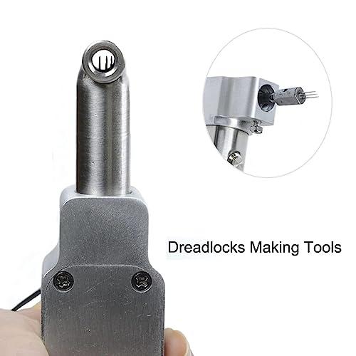 ELOMAS Dreadlocks Machine,Instant Dreadlock Machine for Locs Electric Handheld Portable Dreadlock Maker Crochet Machine,Automatic Dreadlock Machine Quick and Easy DIY Dreadlocks Braiding Hair Extensions,16mm