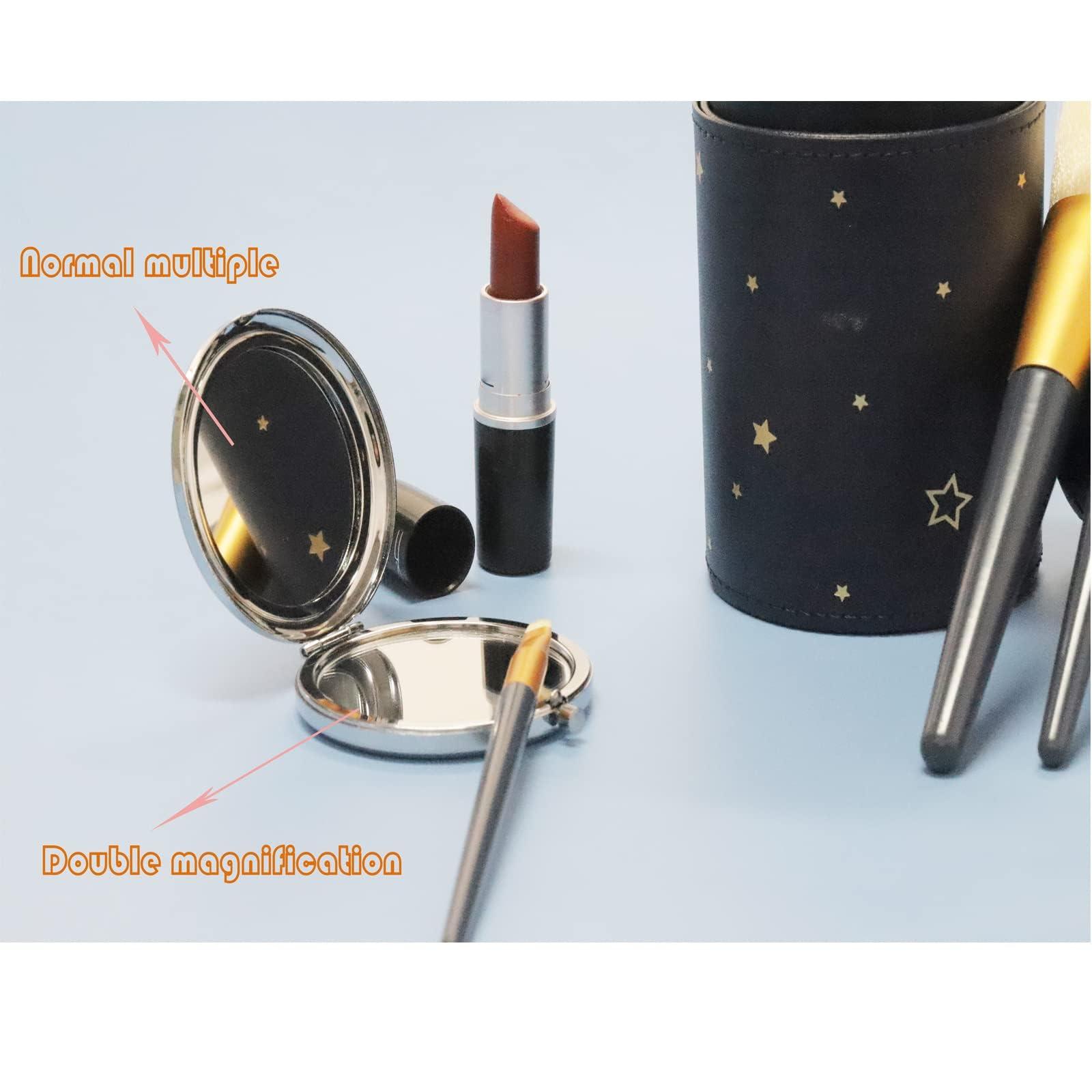 LQRI LQRI Cartoon Makeup Mirror Purple Dragon Gift Lover Merchandise Purple Dragon Fan Gift