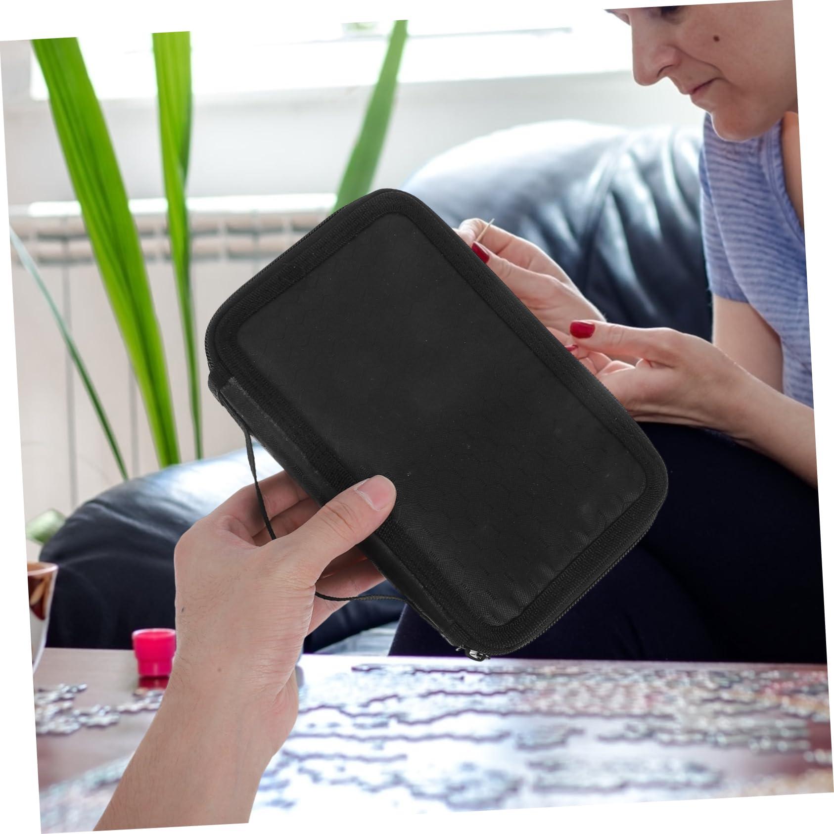 Mikinona Mikinona Nail Brush Organizer Manicure Tool Case Travel Bag Nail Art Brush Pouch Brush Holder for Manicure Storage Pouch for Nail Pen Holder