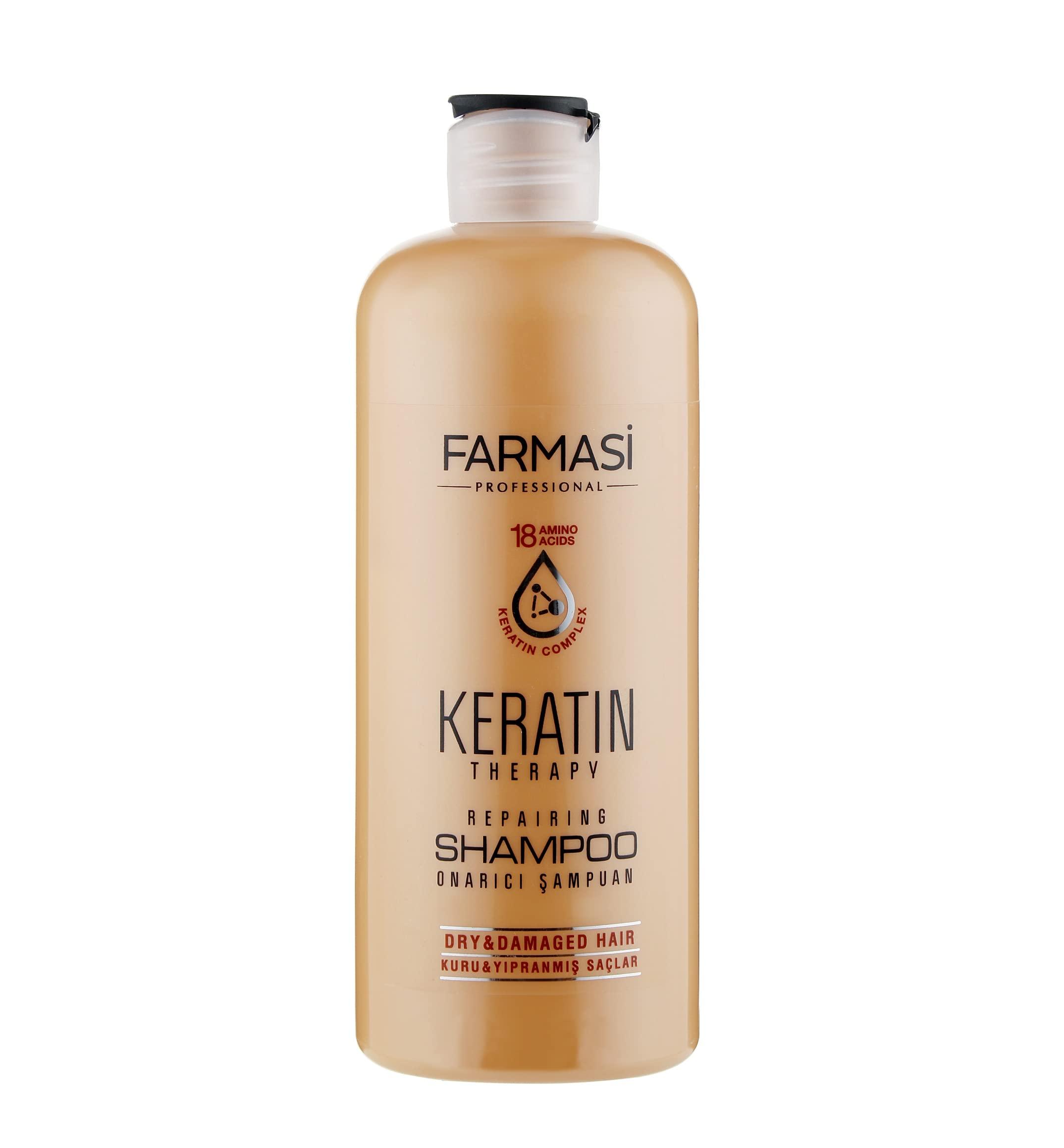 FARMASi FARMASi Keratin Theraphy Repairing Shampoo for Dry and Damaged Hair 360 ml / 12.2 fl.oz
