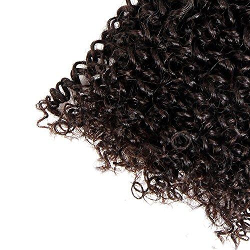 ISEE ISEE Hair 9A Grade Mongolian Kinky Curly Hair Extension Virgin Human Hair Weaving One Bundles Kinky Curly Virgin Hair 100% Human Hair Weaves Extension Mongolian Virgin Hair (26/28/30 Inch)