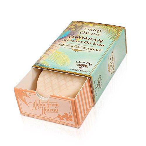 Island Soap & Candle Works Island Soap & Candle Works Handmade Soap, Coconut, 2 oz.