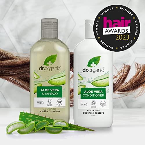 dr.organic Organic Doctor Aloe Vera, Shampoo, 9 Fluid Ounce