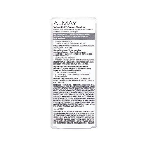 Almay Almay Velvet Foil Cream Shadow, Lunar Disco, 0.36 fl. oz, metallic eyeshadow