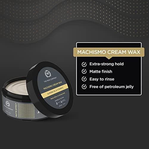 Generic Machismo Stronghold Hair Wax for Men,Stylish Matte Finish with Volume, Non Sticky - 100gm