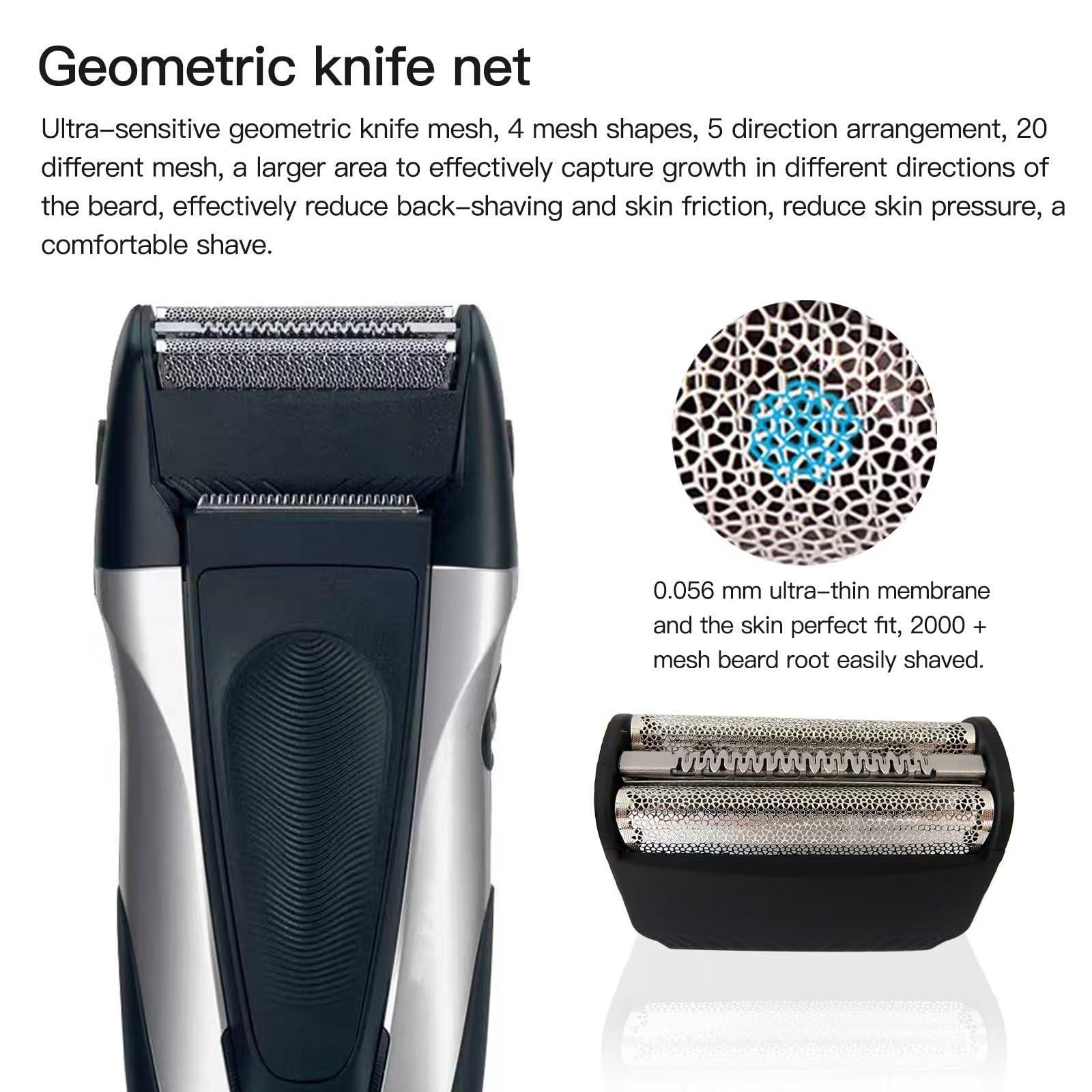 Vicue Vicue Series 3 30B Replacement Foil & Cutter Set for Braun Shaver 7000/4000 Series