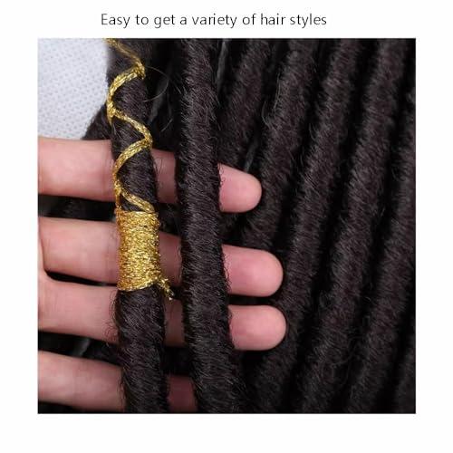 SAFWEL Hand Made Wig Skin Friendly Wig Natural Fashionable Soft Wig Pre Looped Crochet Hair Wig Easy to Wear Wig for Daily use (Color : Blonde)