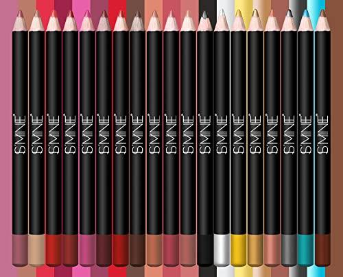 IS'MINE ISMINE One Coffee Light Brown Lip Liner, Professional Matte Lip Pencil Waterproof Long Lasting Smooth Natural Lip Liner (#19)