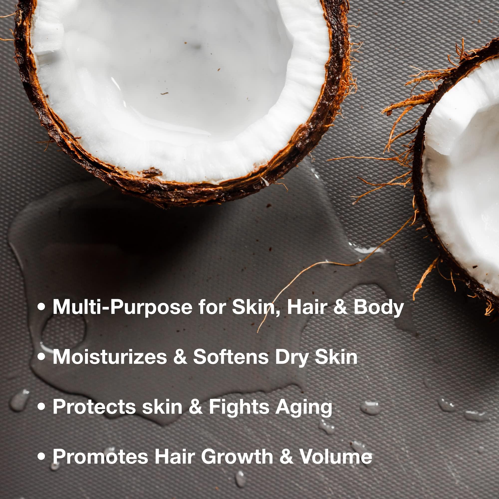 Soapeauty Coconut Oil 76 Degree by Soapeauty | Cold Pressed | Natural Carrier Oil for Candle Making & Soap Making, Face, Skin Care, Hair Care | 7 lbs