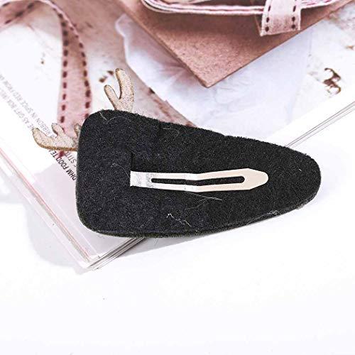 Bomine Bomine Christmas Hairpin Bowknot Hair Clips Hairpin Hair Accessories for Adult and Children 4Sets