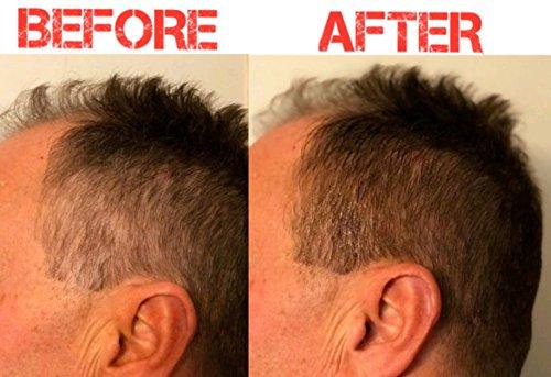 Kaf Grooming Kaf Grooming Dark Brown - Darkening Brown Hair Gel Made Just for Men That Tints Gray / White Hair, All Natural Styling Cream NO DYES, Temporary Color Made in USA