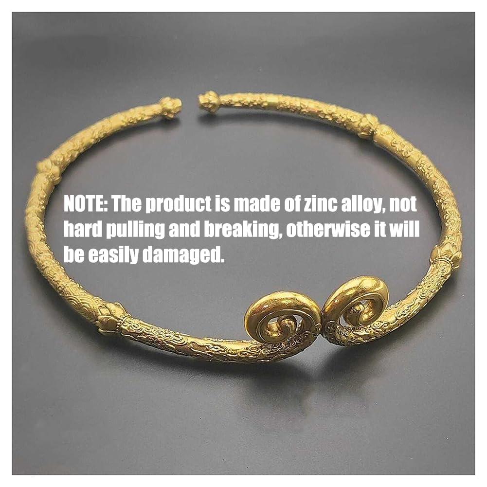 Opaeroo Opaeroo Monkey King Headband Black Myth Jewelry Sun Wukong Constricting Headband Metal Decorations