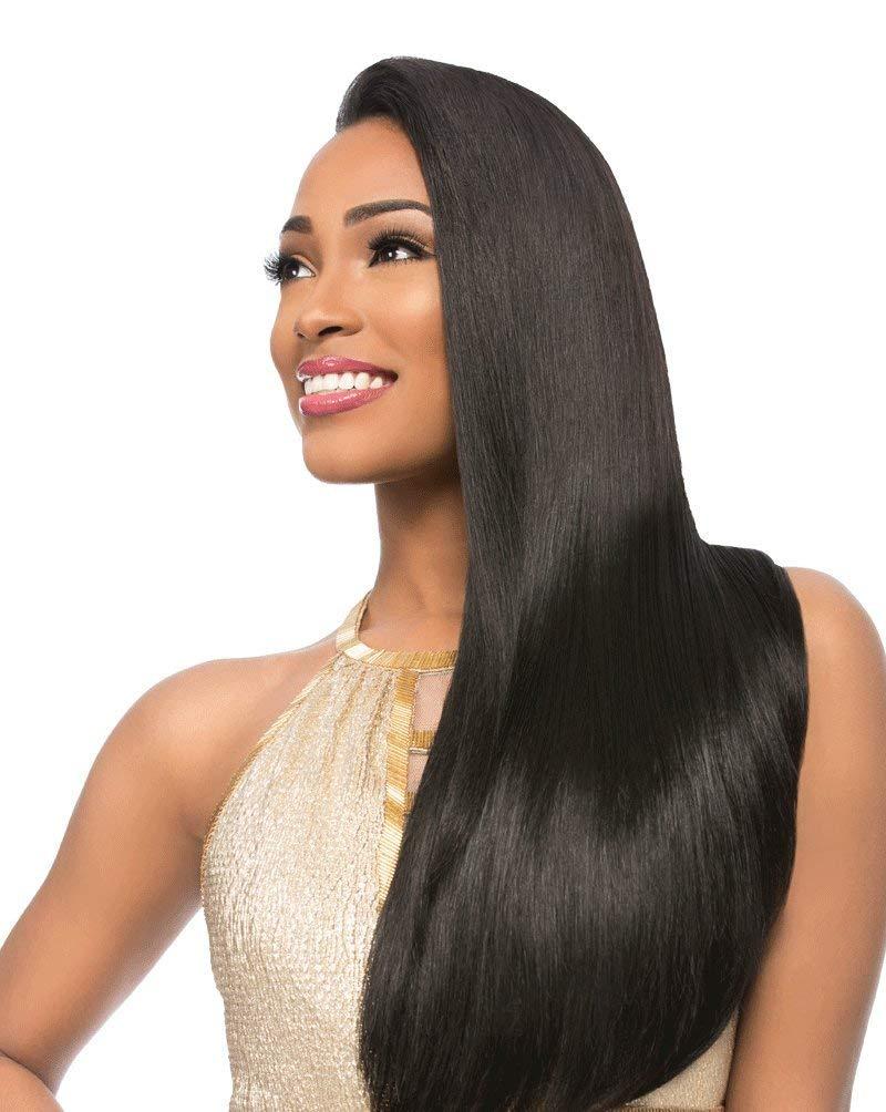 Sensationnel Sensationnel Empire yaki human hair - tangle free weaving for quick weave and sew in styles best for faux highlights - 1 pack (16 inch, S1B/350)