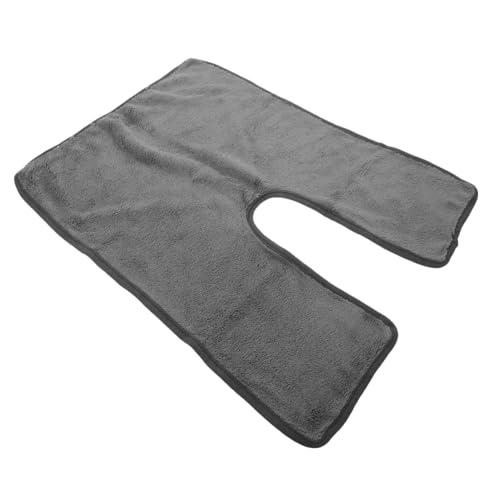 FOMIYES FOMIYES 2pcs Beauty Towel Facial Cleansing Towels Bath Towel Facial Towel Head Towels for Wet Hair Salon Used Towels Hand Towels Face Towels Towel for Hair Wrapping Dark Grey Coral Fleece