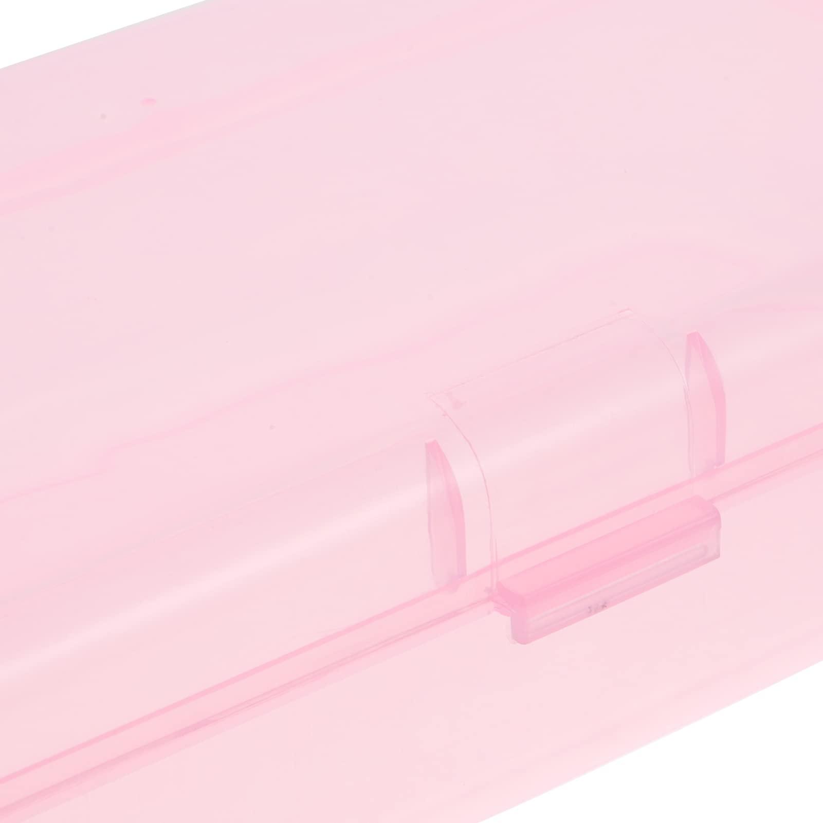 FOMIYES FOMIYES Plastic Containers Clean Box Professional Nail Art Tool Plastic Tray Box for Nail Tweezers Hair Salon Manicure Equipment Eyelash Extensions Lash Tweezers