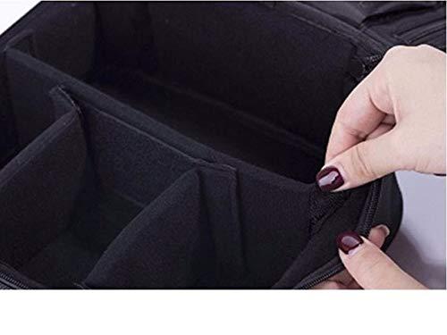 lliang Cosmetic Bag Fashion Makeup Artist Professional Beauty Makeup Bag Cosmetic Cases Beauty Salon Tattoos Nail Art Multilayer Tool Bin