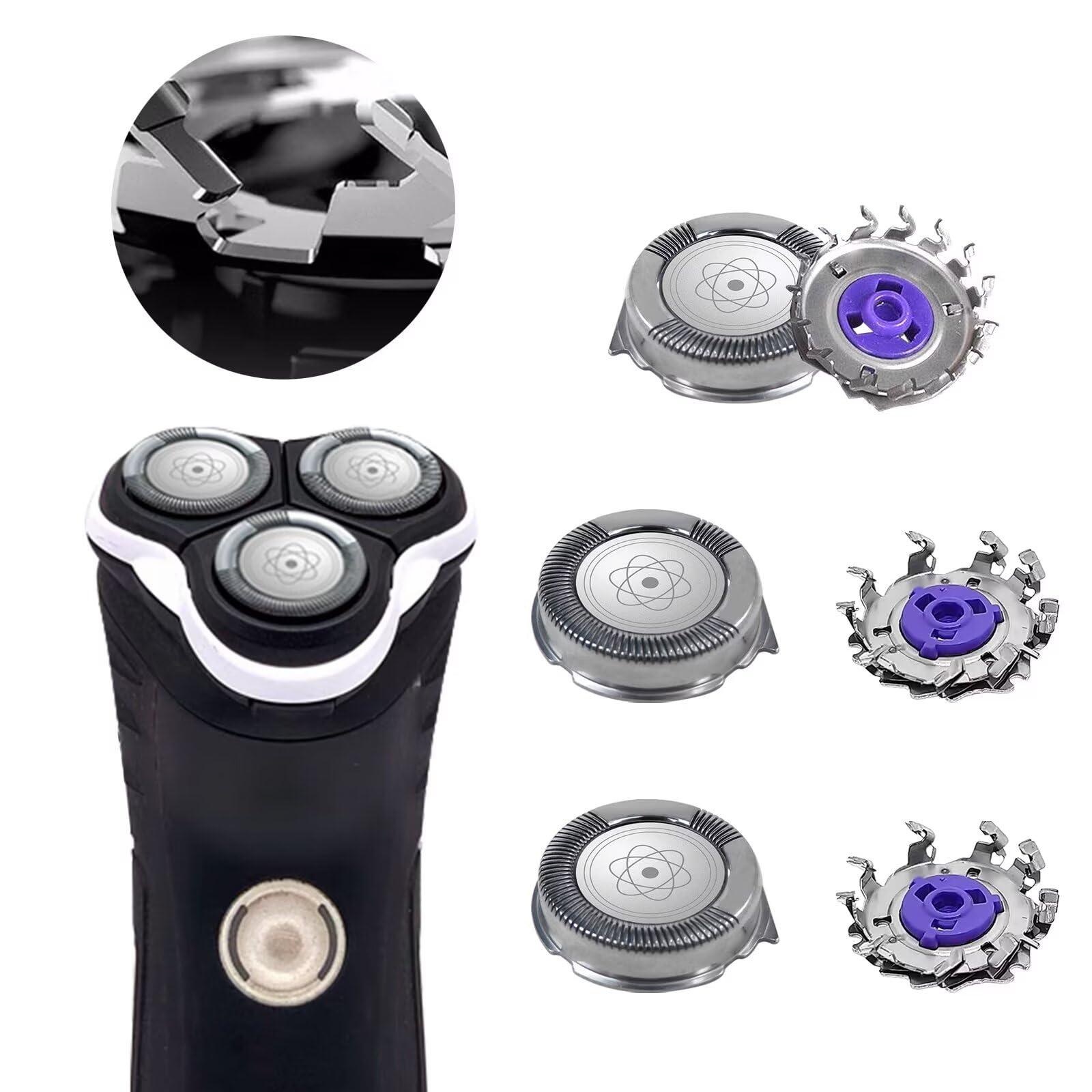 WGL 3Pcs SH50/52 HQ8 HQ9 Replacement Shaver Heads for ALL Norelco Spectra: 8825XL, 8831XL, 8845XL, 8846XL, 8865XL, 8867XL, 8880XL, 8881XL, 8883XL, 8890XL, 8891XL, 8892XL, 8894XL, 8895XL