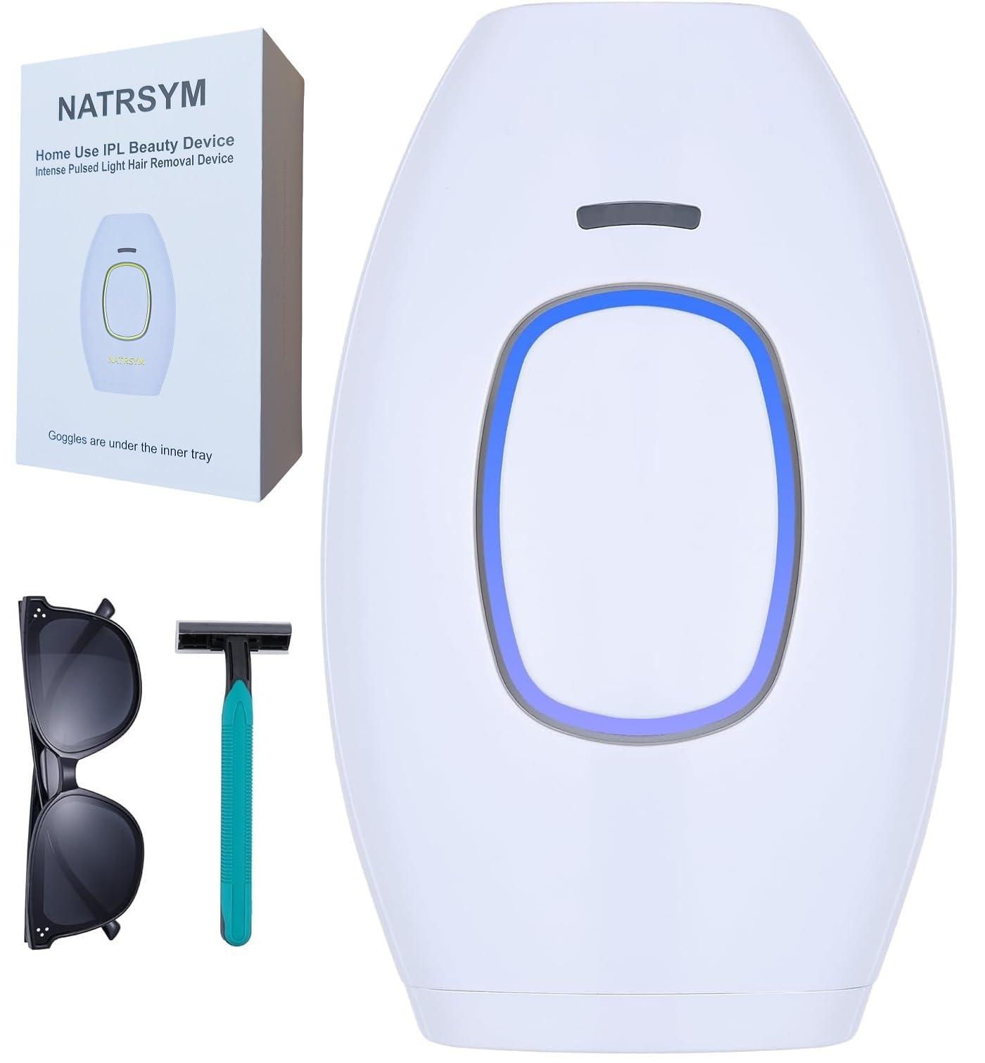 Gransumr Home Use Beauty Device IPL Laser Hair Removal for Women and Men,999999 Flashes at-Home Laser Hair Removal Device