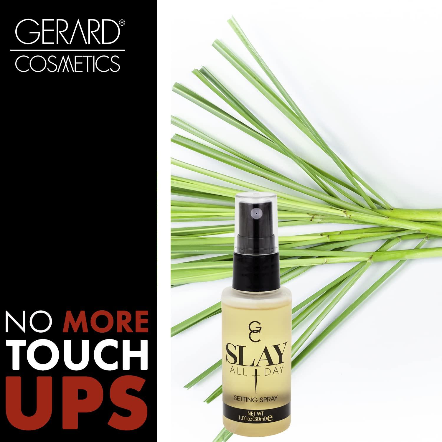 Gerard Cosmetics Gerard Cosmetics Makeup Setting Spray Mini (Lemongrass) | Slay All Day Scented Makeup Finishing Spray | Oil Control, Matte Finish, Cruelty Free, Made USA 30 mL (1.01 oz)