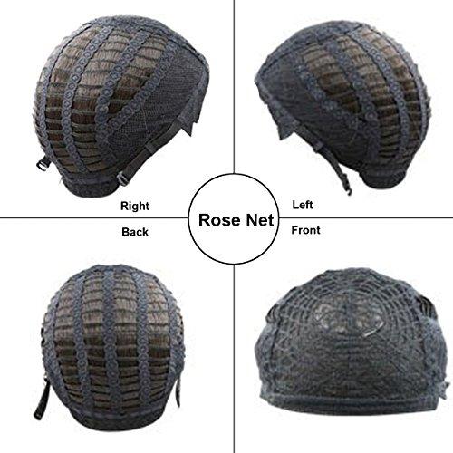 BERON BERON Black to Blue Wigs Straight Long Wig for Women 24'' Wigs Middle Part Cosplay Wig Halloween Party or Daily Use Wig Cap Included