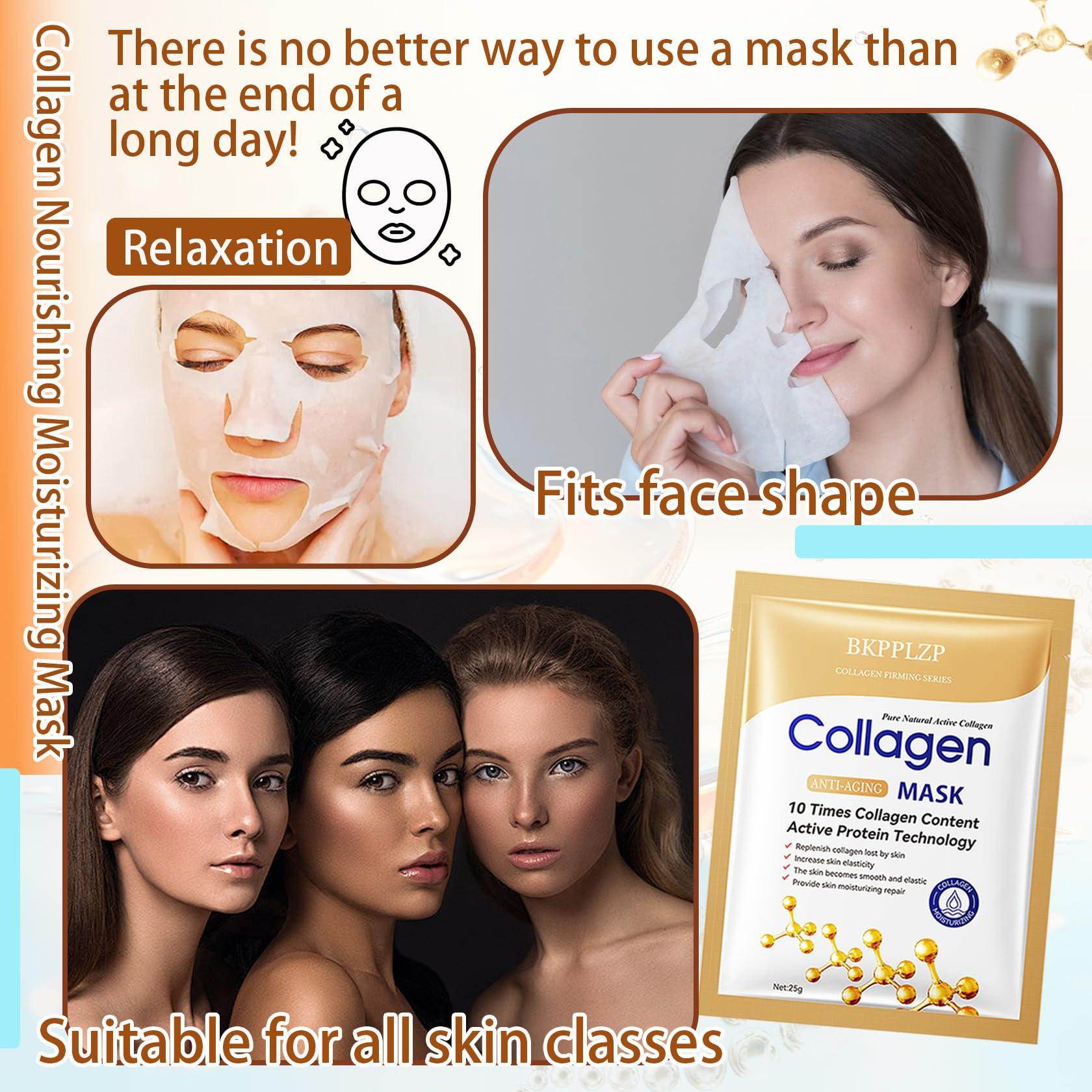 BKPPLZP BKPPLZP Collagen Anti-Wrinkle Mask 3P