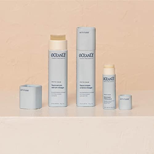 ATTITUDE ATTITUDE Oceanly Face Serum Stick, EWG Verified, Plastic-free, Plant and Mineral-Based Ingredients, Vegan and Cruelty-free Beauty Products, PHYTO CALM, Unscented, 1 Ounce