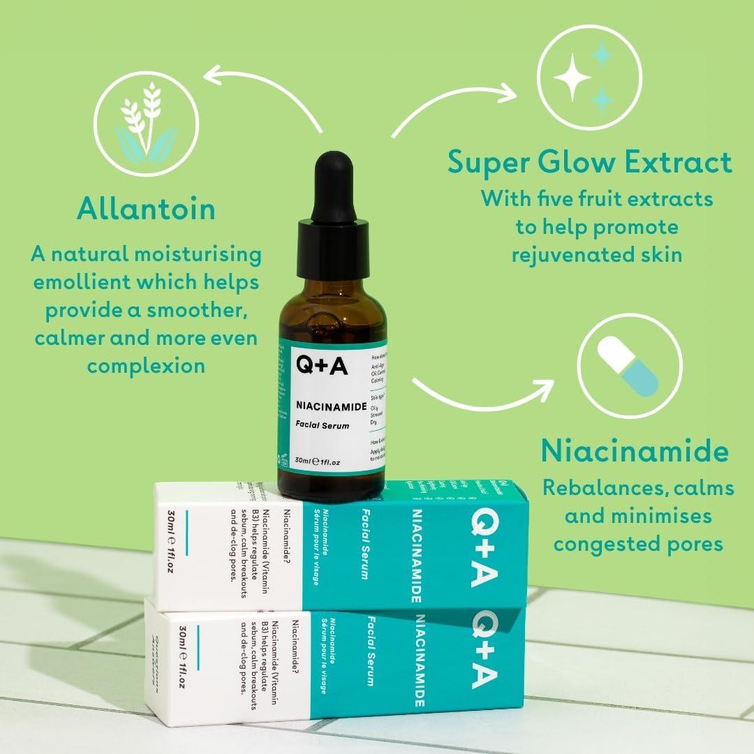 Q+A Q+A Niacinamide Serum, 30ml