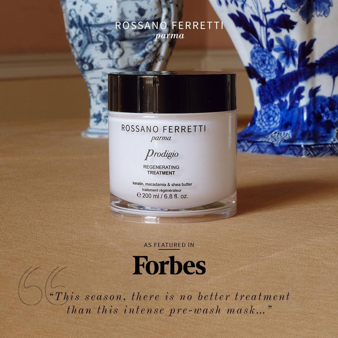 Rossano Ferretti Rossano Ferretti Prodigio Regenerating Treatment | Bond Building Keratin Mask for Intense Hair Repair, Hydration, Softness | Vegan, Luxury | 6.8 Fl Oz