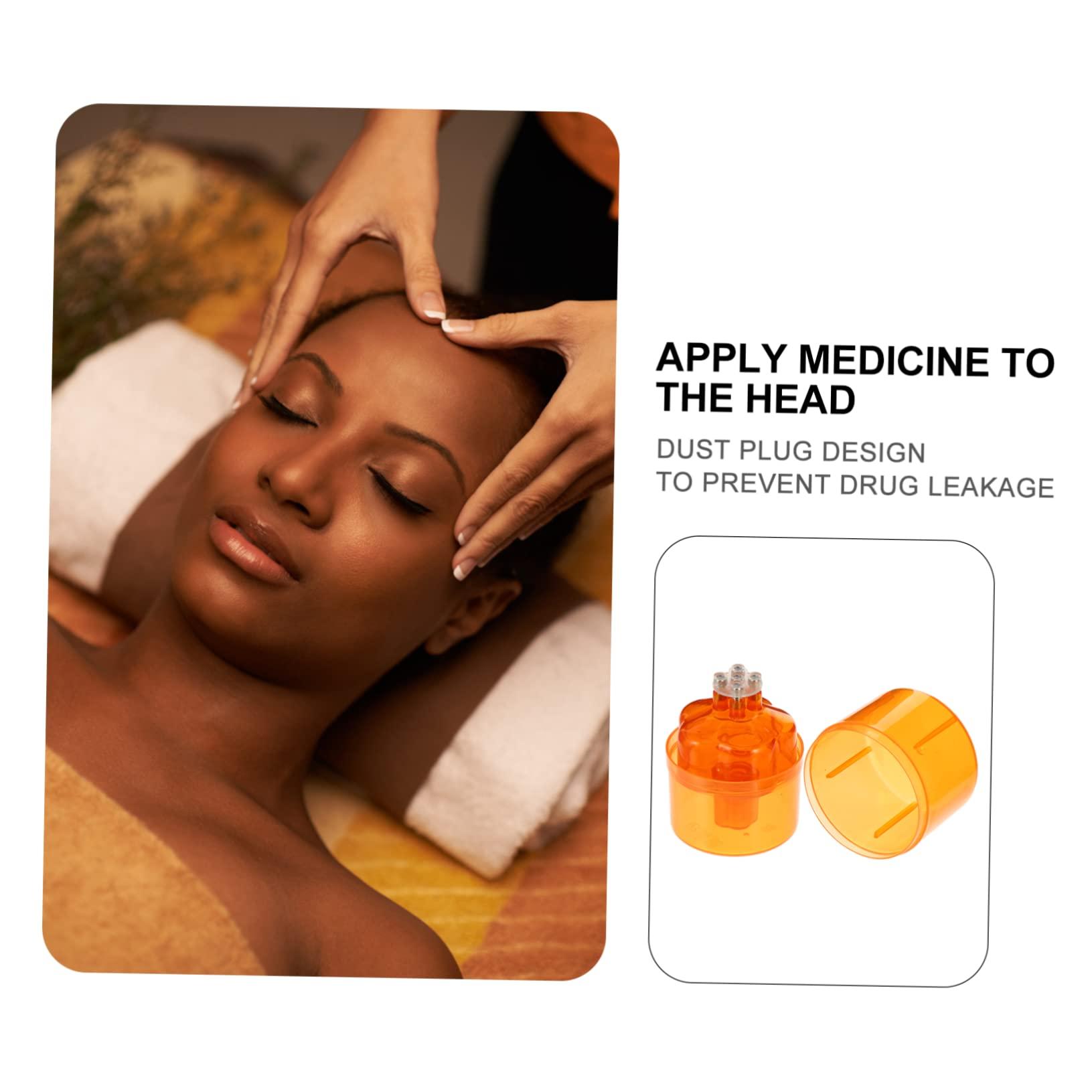 LALADEFIEE LALADEFIEE Scalp Massage Applicator Scalp Serum Roller Bottle Hair Growth Serum Applicator for Hair Random